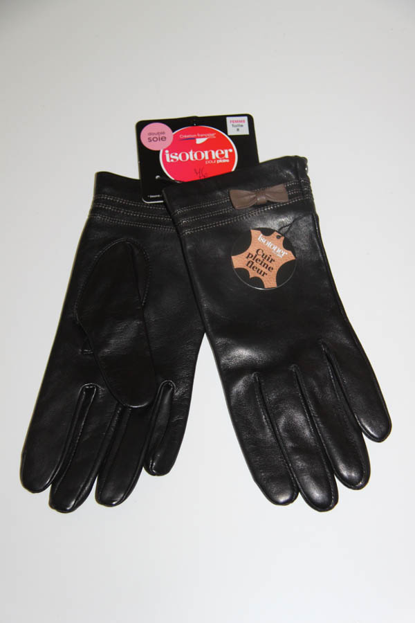 lagoon-embourg-gants cuir noir noeuds 